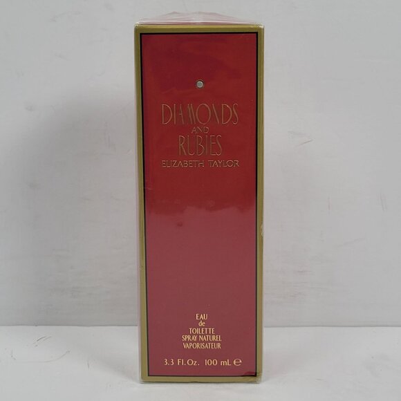 Elizabeth Taylor Diamonds & Rubies Eau De Toilette Spray Natural 3.3 Fl. Oz. NIB - Picture 1 of 5